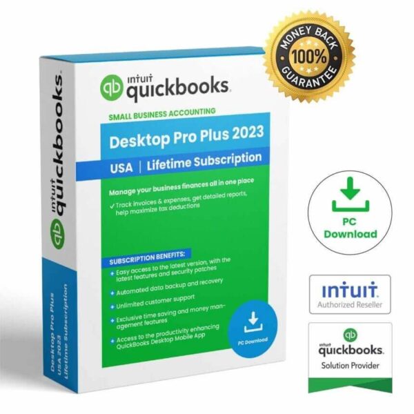 Quickbooks Desktop Pro Plus 2023 | Usa Version |
